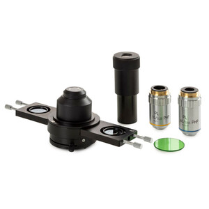 Euromex BS.9162, Phase contrast kit, Abbe , slot for slider. Plan PLPH i 10/S40x IOS PH (bScope)