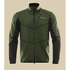 Härkila Scandinavisch fleecejack, Duffelgroen/Zwart, maat XL